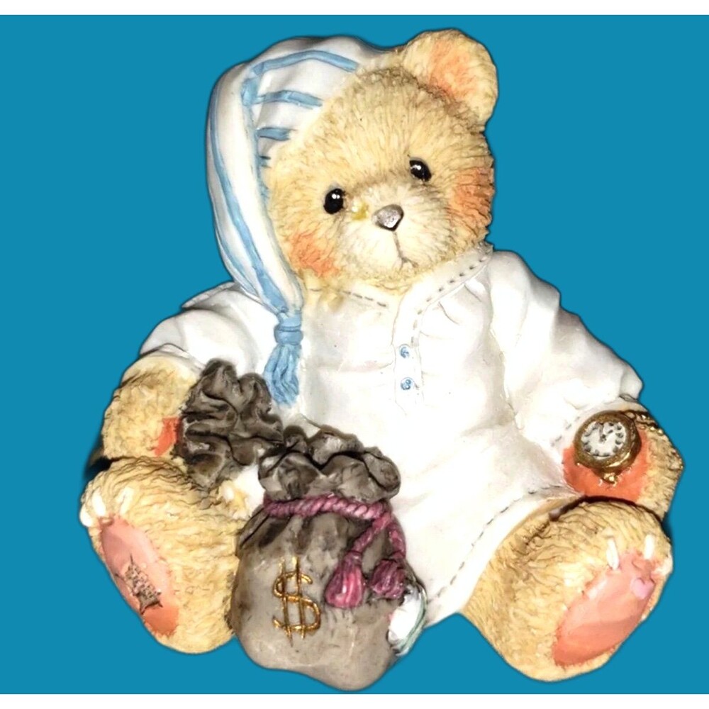 EBEARNEZER SCROOGE Christmas Bah Humbug Cherished Teddies Collectible Figurine